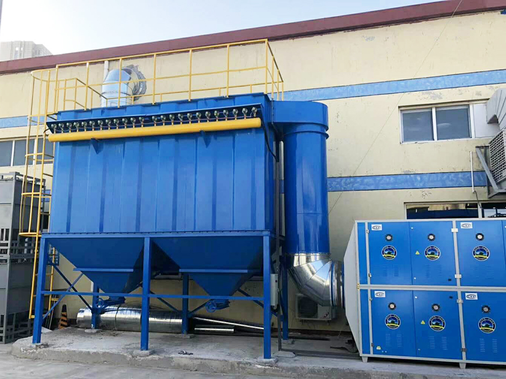 DDF大型袋式反吹除塵器